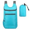 1pc Outdoor Portable Backpack For Camping; Hiking; Sports; Lightweight Cycling Bag For Men; Women; Kids; Adults - Green+Black