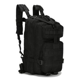 Outdoor Tactical Bag Camping Sports Backpack - Black
