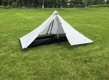 Ultra-Light 1-2 People Outdoor  Camping Tent - White