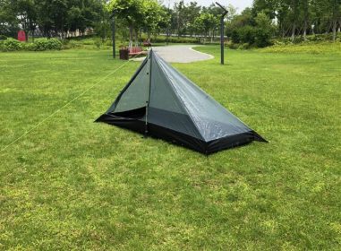 Ultra-Light 1-2 People Outdoor  Camping Tent - Dark Green