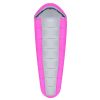 Mummy Sleeping Bag Camping Sleeping Bags for Adults Outdoor Soft Thick Water-Resistant Moisture-proof - Pink