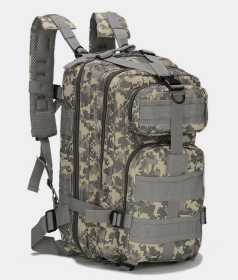 Military 3P Tactical 25L Backpack | Army Assault Pack | Molle Bag Rucksack | Range Bag - ACU Camo