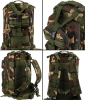 Military 3P Tactical 25L Backpack | Army Assault Pack | Molle Bag Rucksack | Range Bag - Camo