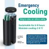 Medication Cooler Box Portable Waterproof Insulin Pen Travel Cooler Bottle For Diabetes Insulated Medicine for Travel - Blue