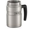 Thermos 16 Oz Vacuum Insulated Desk Mug, Matte Stainless Steel - Thermos
