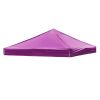 10X10ft EZ Pop Up Canopy Folding Gazebo/Purple - As Picture