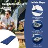 Hiking Outdoor Camping Lightweight Portable Sleeping Pad - Blue - Sleeping Pad