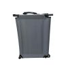 Camping Folding with Easy Setup Cot, Gray Color, Adult, Open Size 75.6 in x 25 in x 8.46in - Gray