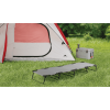 Camping Folding with Easy Setup Cot, Gray Color, Adult, Open Size 75.6 in x 25 in x 8.46in - Gray