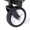 Compact Outdoor Folding Utility Wagon - Black