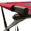 Lightweight Camp Cot, Red, 83.5L x 34W x 20H - Red