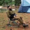 Relax rocking chair, blue and red, for adults - Blue - steel