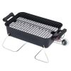 Deluxe Portable Liquid Propane (LP) Gas Grill - Model 190 - Black