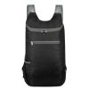 1pc Outdoor Portable Backpack For Camping; Hiking; Sports; Lightweight Cycling Bag For Men; Women; Kids; Adults - Green+Black