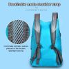 Portable And Foldable Small Backpack; Short-Distance Travel Bag For Men And Women For American Football Spectators - Lake Blue*3