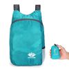 Lightweight Foldable Nylon Hiking Backpack For Camping Hiking Climbing Trekking - Black
