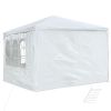 3*3m Gazebo/Wedding Tent w/4 Side Wall - As Picture