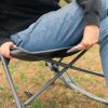 Relax rocking chair, blue and red, for adults - Blue - steel