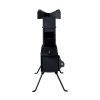 9.44"D x 17"W x 21.3"H Camping rocket stove - as picture