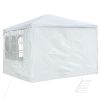 3*3m Gazebo/Wedding Tent w/4 Side Wall - US