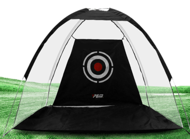 Golf Practice Net Tent Golf Hitting Cage Garden Grassland Practice Tent Golf Training Equipment Mesh Outdoor (Option: 1 meters black net)